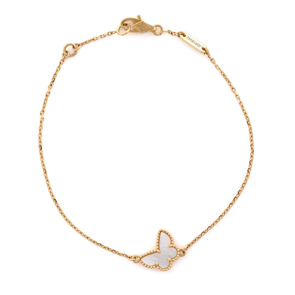 Van Cleef & Arpels Sweet Alhambra Butterfly Bracelet